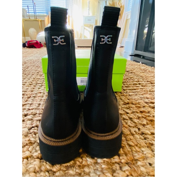 Sam Edelman Black Laguna Boot Sz. 8 - Picture 2 of 6